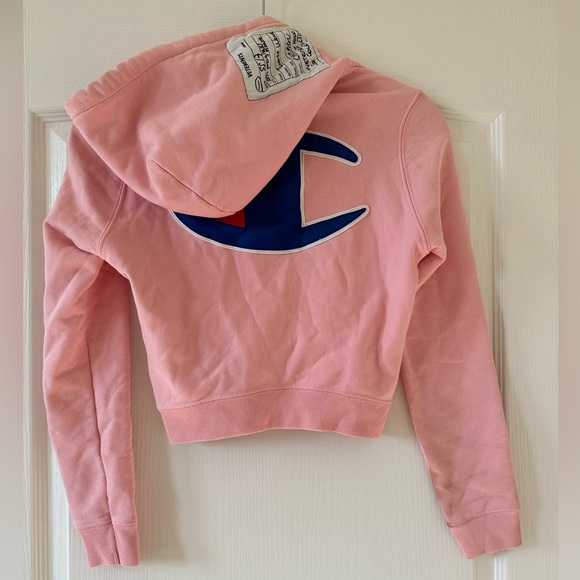 Vetements x Champion Reverse Weave Hoodie S in Pink Season (SS) 17